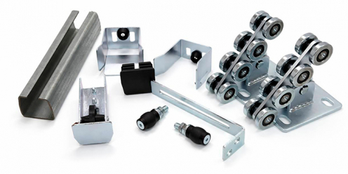 Комплект STANDART для откатных ворот с шиной 6,5 м + привод LTM 600 + рейки 5 шт (GateMotors)