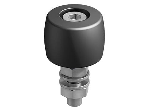 Комплект Алютех для откатных ворот с шиной 7 м, стальные опоры до 450 кг. от 5 шт.