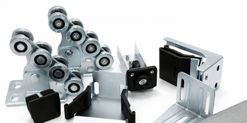 Комплект делюкс для откатных ворот с шиной 6 м